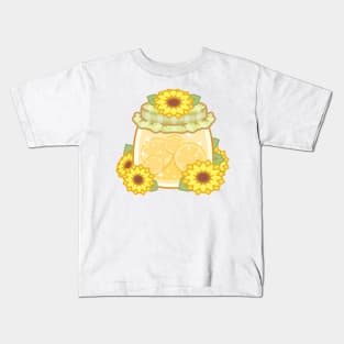 Jar of Sweet Sunflower and Lemon Jam Kids T-Shirt